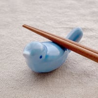 【波佐見焼】西海陶器　ことり 箸置 ブルー【メール便アイテム】  箸置き　カトラリーレスト