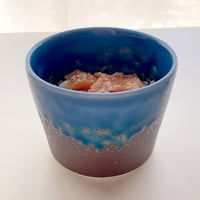 【有田焼】西海陶器　南蛮ルリ　中鉢　丼椀/漬物鉢/ボウル/器/丼ぶり鉢