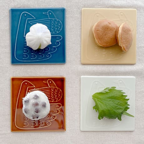 【波佐見焼】aiyu（アイユー）tile ネスト 茶