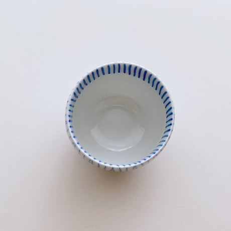 西海陶器　とくさ 盃　青　/酒器