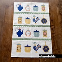 【almedahls】アルメダールス　キッチンタオル　Time【メール便アイテム】