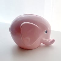 PALASET　エレファントバンクS 　ゾウ貯金箱  フレンチピンク