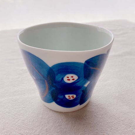 【波佐見焼】KIHARA(キハラ)　 NATURE カップ 木の葉 　そば猪口/デザートカップ/スープカップ
