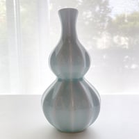 【有田焼】西海陶器 青磁釉 面取ひさご型徳利　/とっくり/酒器