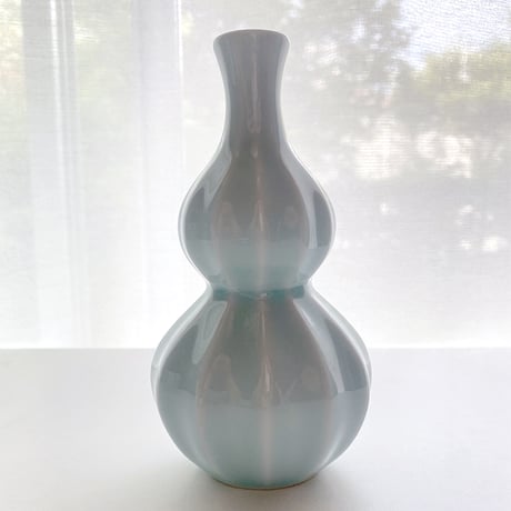 【有田焼】西海陶器 青磁釉 面取ひさご型徳利　/とっくり/酒器