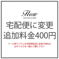 メール便→宅配便追加料金（400円）