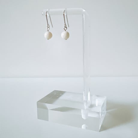 Flow accessories  リバーストーンシルバーピアス/イヤリング【メール便アイテム】