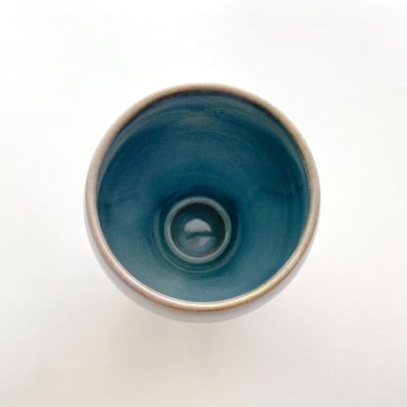 【波佐見焼】西海陶器　たわみカップ　碧海　酒器/フリーカップ
