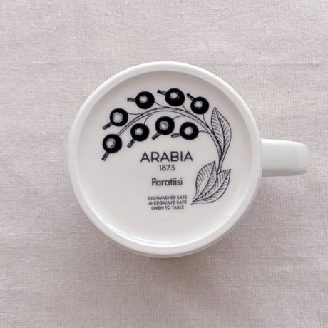 ARABIA/アラビア  パラティッシ　マグカップ350ml 　パープル