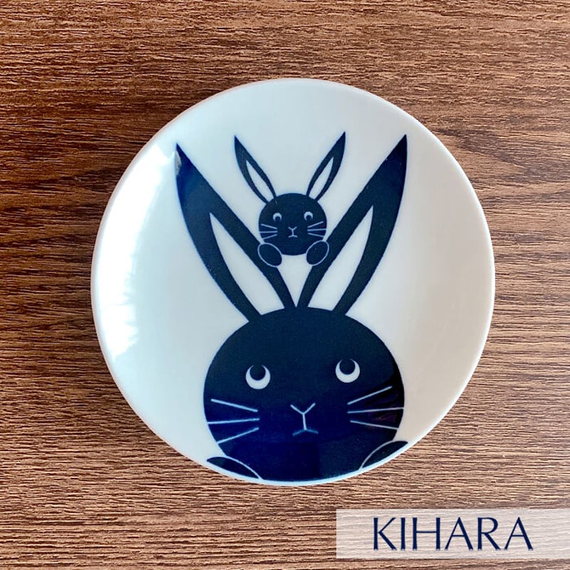 KIHARA(キハラ)【波佐見焼】KOMON KIDS 豆皿 うさぎ | Flow