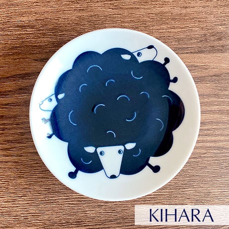 KIHARA(キハラ)【波佐見焼】KOMON KIDS 豆皿 ひつじ