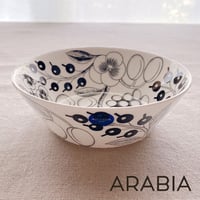 【お取り寄せ】　ARABIA/アラビア  パラティッシ　ボウル13cm　 ブラック