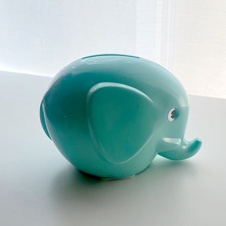 PALASET　エレファントバンクS 　ゾウ貯金箱  ミントグリーン