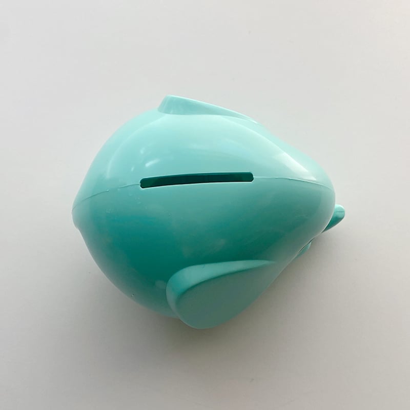 PALASET エレファントバンクS ゾウ貯金箱 ミントグリーン | Flow