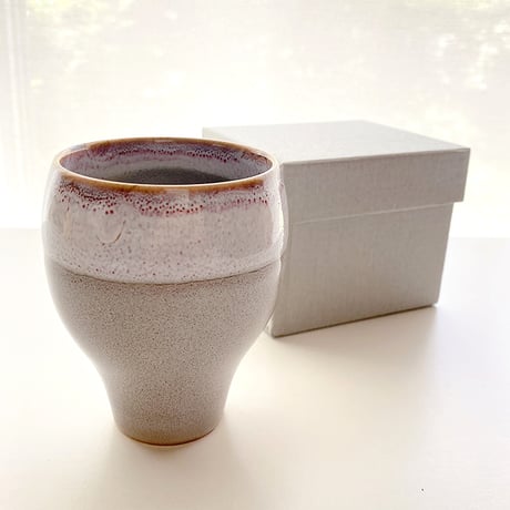 【波佐見焼】西海陶器　たわみカップ　珊瑚　酒器/フリーカップ