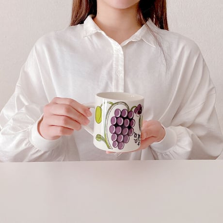 ARABIA/アラビア  パラティッシ　マグカップ350ml 　パープル