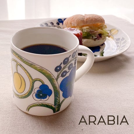ARABIA/アラビア  パラティッシ　マグカップ350ml 　 カラー