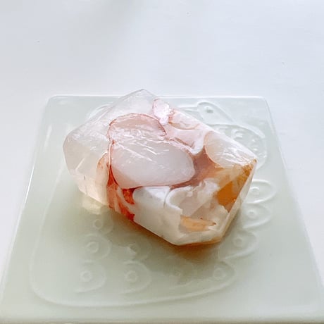 森石鹸　宝石石鹸 大理石　ゼラニウムの香り 55g/1個
