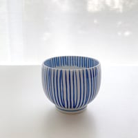 西海陶器　とくさ 盃　青　/酒器