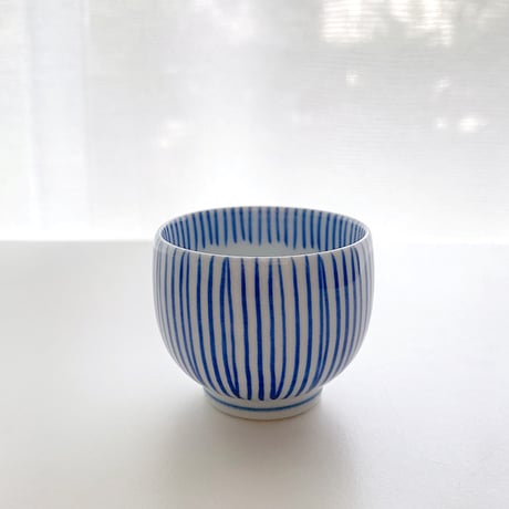 西海陶器　とくさ 盃　青　/酒器