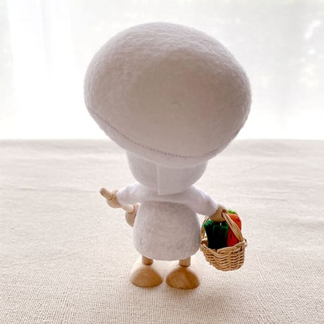 Skandinavisk Hemslojd　北欧フィギュア「コックさん」　バスケット