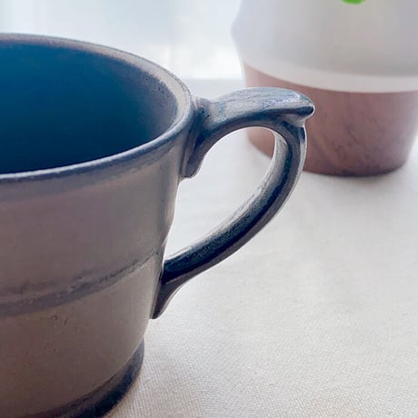 【波佐見焼】西海陶器　essence of life/smith mug　マンガン/BK コーヒーカップ　マグ