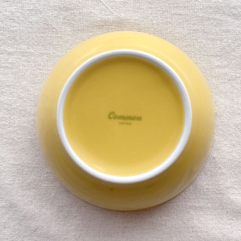 陶器製花型ボウル イエローとホワイト 波佐見焼】西海陶器 Common 12cmボウル イエロー 小鉢 サラダ
