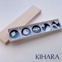 【波佐見焼】KIHARA(キハラ) KOMON 箸置き 5ヶセット【メール便アイテム】※2セットまで