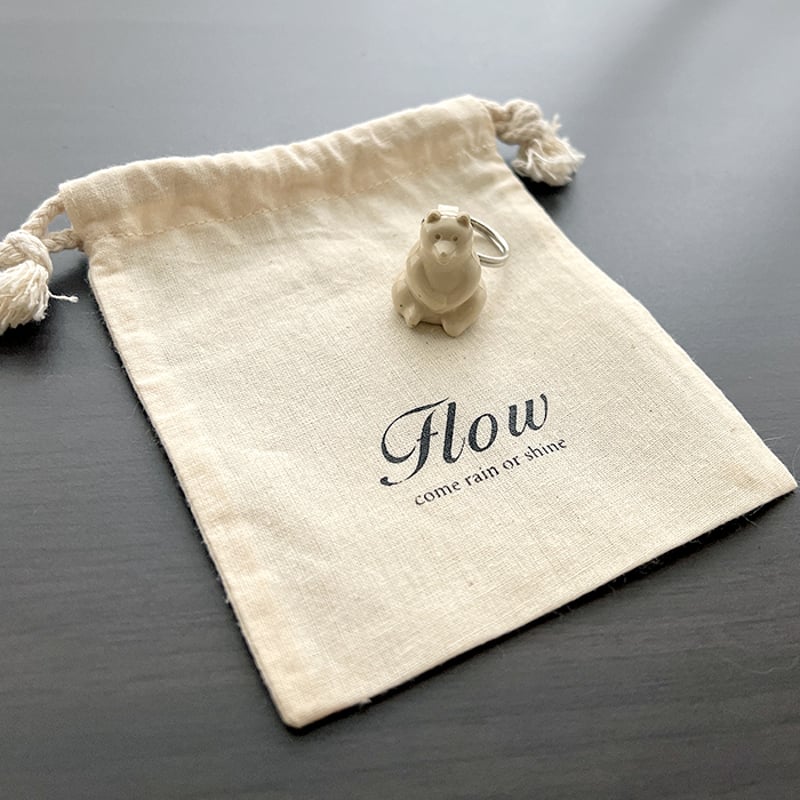 公式サイト限定】PLASTEP フィンランド 白くまキーホルダー（しろくま