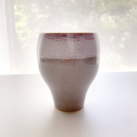 【波佐見焼】西海陶器　たわみカップ　珊瑚　酒器/フリーカップ
