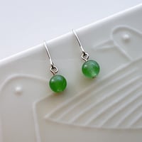 Flow accessories  グリーンアベンチュリンゴールドピアス/イヤリング【メール便アイテム】