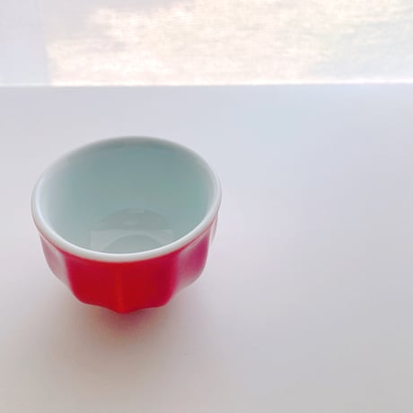 【有田焼】西海陶器　赤釉 盃　/酒器
