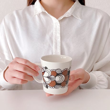 ARABIA/アラビア  トレジャーデザイン　パルミッコ　マグカップ300ml