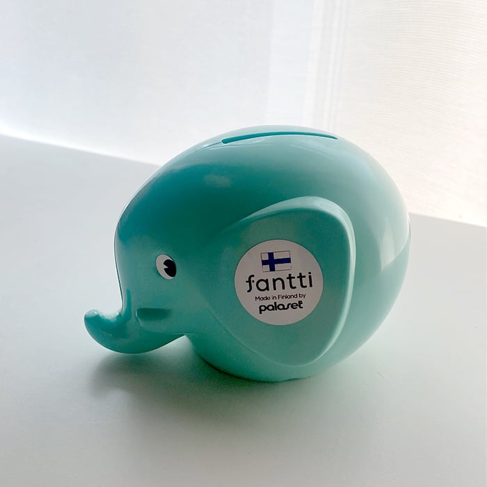 新品   エレファントバンク NO.3580045 Amazon.co.jp: Fantti ゾウ 貯金箱 鍵付き 北欧 フィンランド おしゃれ