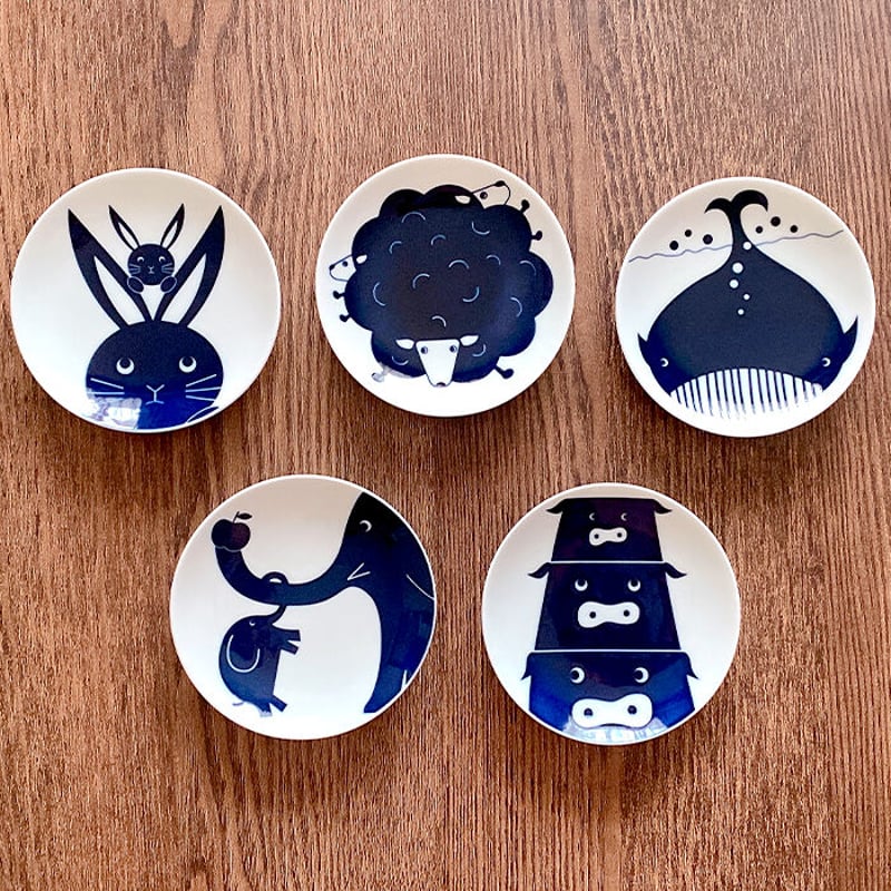 KIHARA(キハラ)【波佐見焼】KOMON KIDS 豆皿 うさぎ | Flow