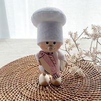 Skandinavisk Hemslojd　北欧フィギュア　コックさん魚とナイフ