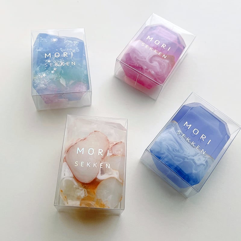 森石鹸 宝石石鹸 ミルキーウェイ ベルガモットブラックティーの香り