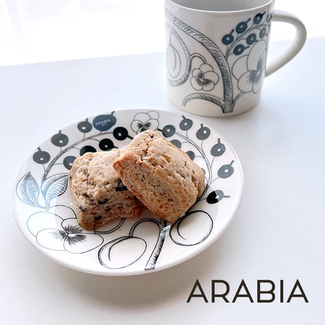 ARABIA/アラビア  パラティッシ　プレート14cm　 カラー/ブラック