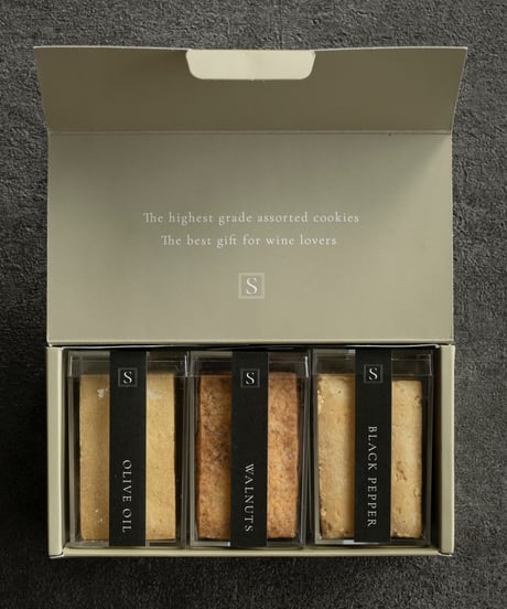 SARIS Cookies assort - OLIVE -  | クッキーアソート 3種フレーバー - オリーブ -