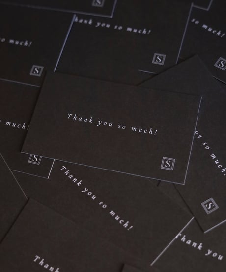 SARIS - original message card - オリジナルメッセージカード