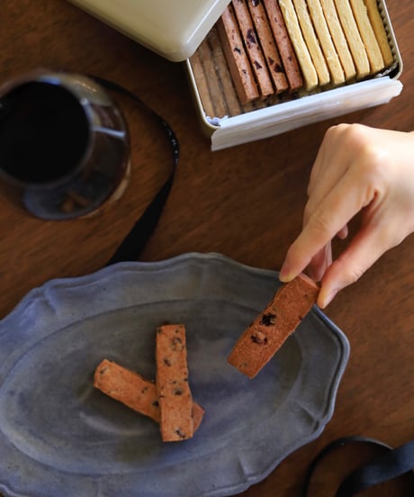 SARIS Cookies Sカン(S缶) - OLIVE -  | クッキー缶 4種フレーバー -オリーブ -
