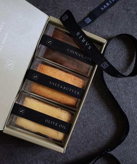 SARIS Cookies assort - NOIR -  | クッキーアソート 3種フレーバー - ノワール -