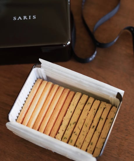 SARIS Cookies Sカン(S缶) - NOIR -  | クッキー缶 4種フレーバー -ノワール -