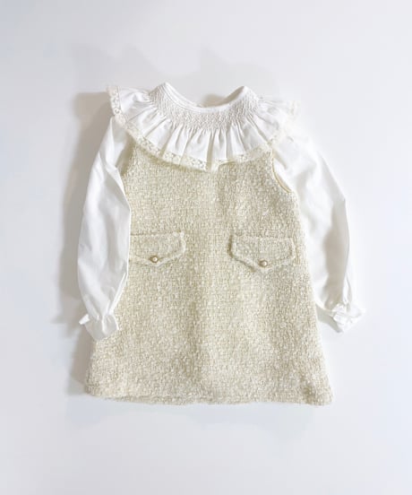 【fofettes】Tweed Dress -2色展開-