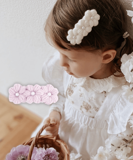 【Little Marshmallow】Bloom Clip // 2色展開