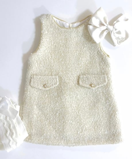 【fofettes】Tweed Dress -2色展開-
