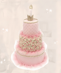 【MON AMI】Cake Stacker Plush Toy(25.4cm)