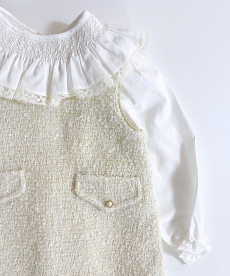 【fofettes】Tweed Dress -2色展開-