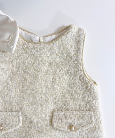 【fofettes】Tweed Dress -2色展開-