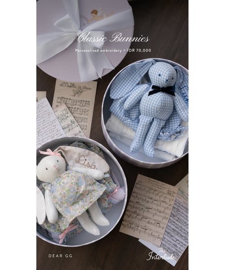 【DEAR GG】Classic Bunny